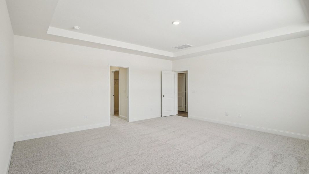 Representative furnished interior of a home built from the Stonehaven by DRB Homes in Blake Pond, Lillington (Image 44).