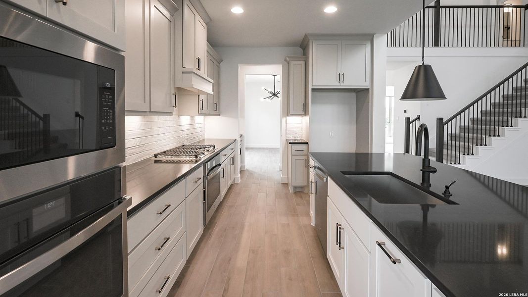 Furnished interior view inside a new home in Veramendi, New Braunfels (Image 11).