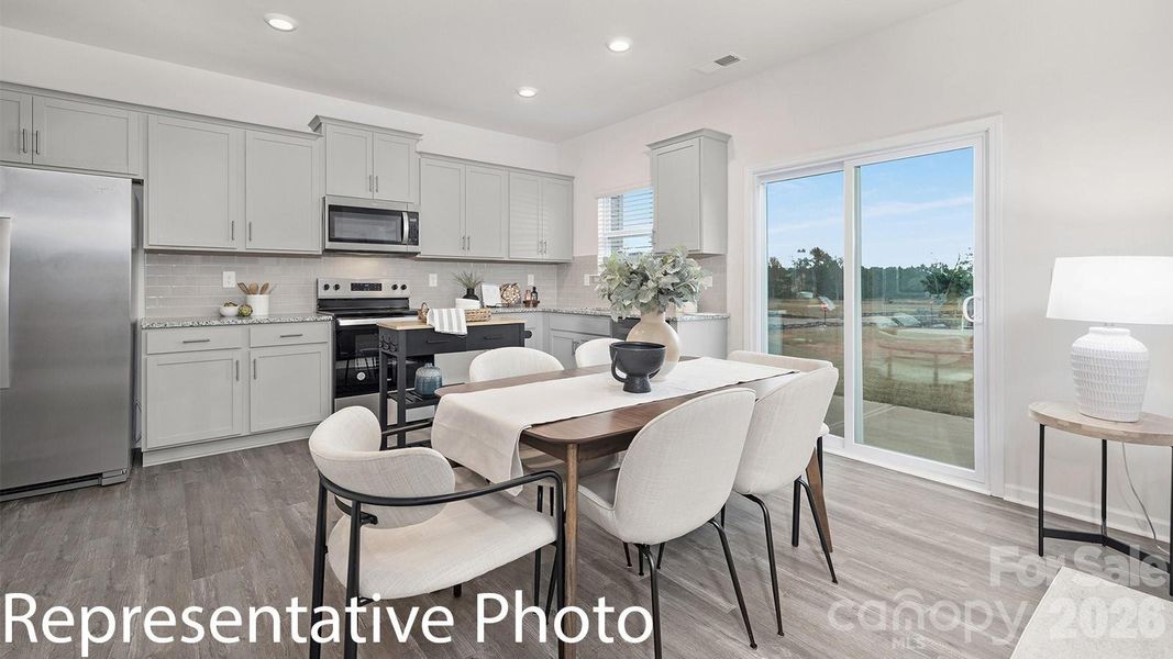 Furnished interior view inside a new home in Fergus Crossing, York (Image 8).