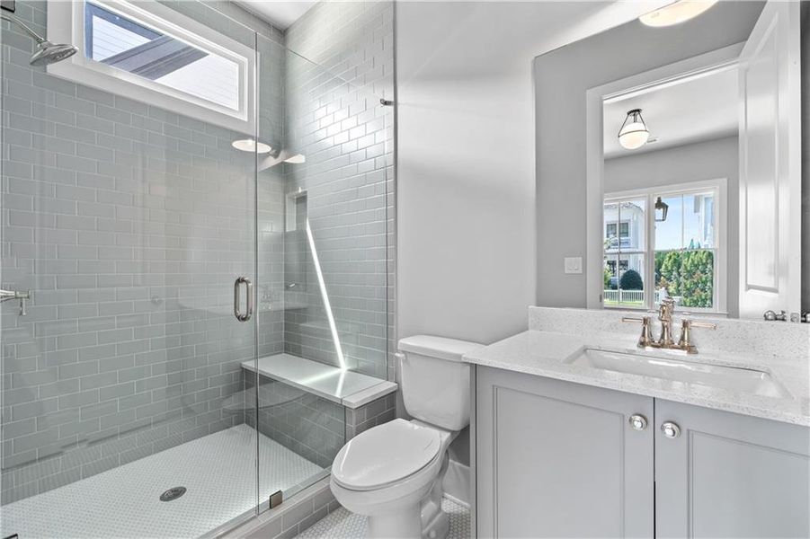 Furnished interior view inside a new home in Vickery, Cumming (Image 9). Furnished interior view inside a new home in Vickery, Cumming (Image 9).