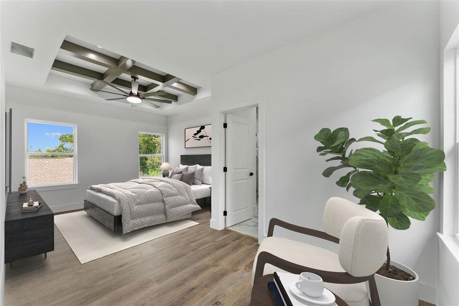 Furnished interior view inside a new home in , Dallas (Image 8). Furnished interior view inside a new home in , Dallas (Image 8).