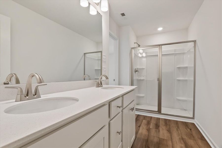 Furnished interior view inside a new home in Meece Townhomes, Easley (Image 7).