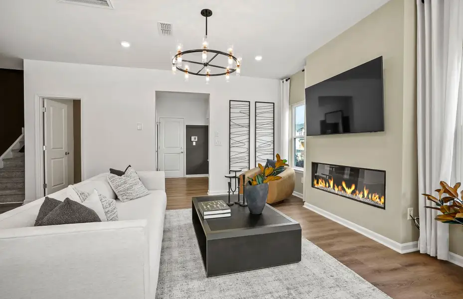 Furnished interior view inside a new home in Mallard Park, Charlotte (Image 12).