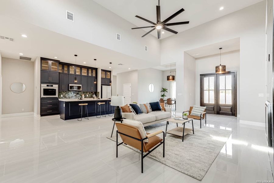 Furnished interior view inside a new home in , Spring Branch (Image 34).