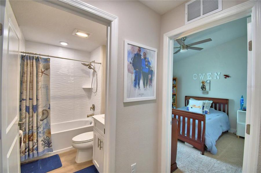 Furnished interior view inside a new home in Harmony at Lake Eloise, Winter Haven (Image 79).