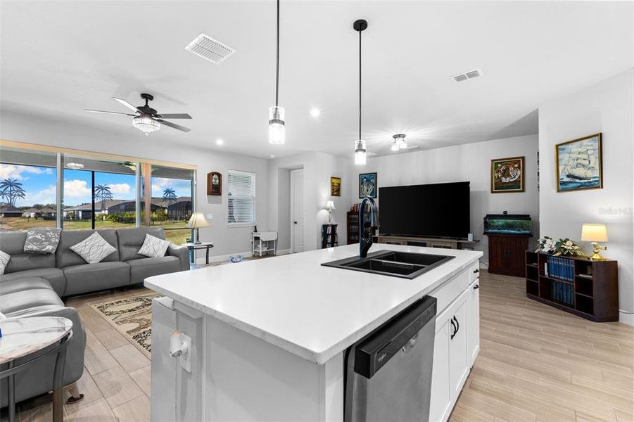 Furnished interior view inside a new home in Windwater, Parrish (Image 29).