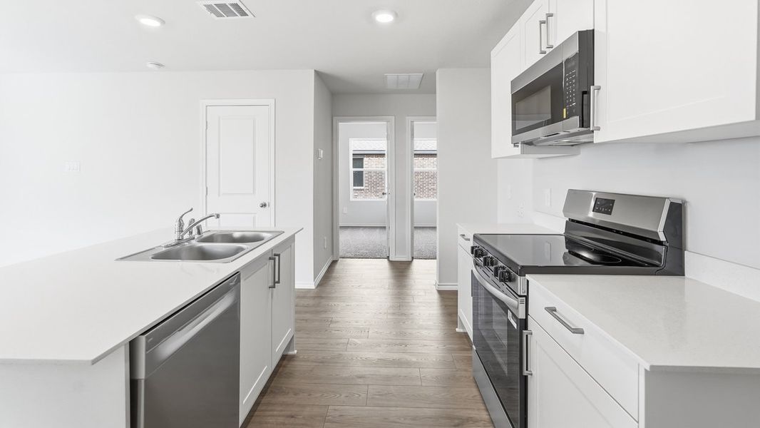 Furnished interior view inside a new home in Maplewood Meadows, Talty (Image 10).