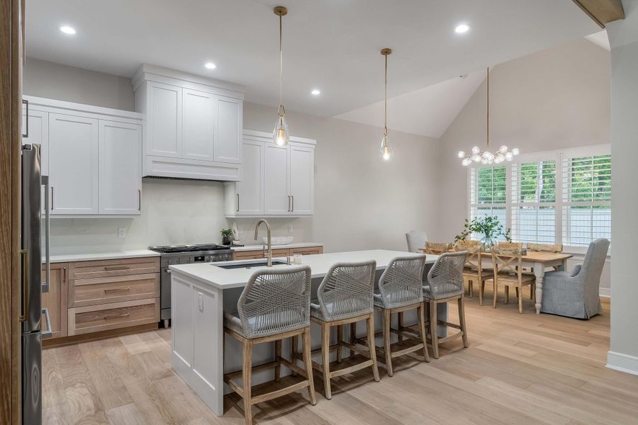 Furnished interior view inside a new home in , Johns Island (Image 11).