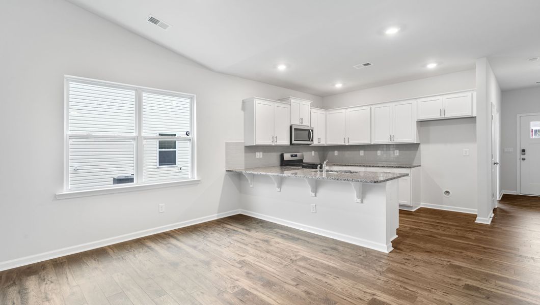 Representative unfurnished interior of a home built from the Davidson by D.R. Horton in Brookside Farms, Greer (Image 14).