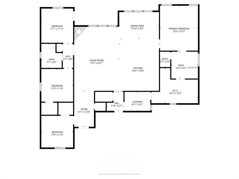 View of room layout View of room layout