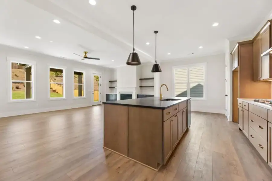 Furnished interior view inside a new home in Hillshire, Cumming (Image 14).