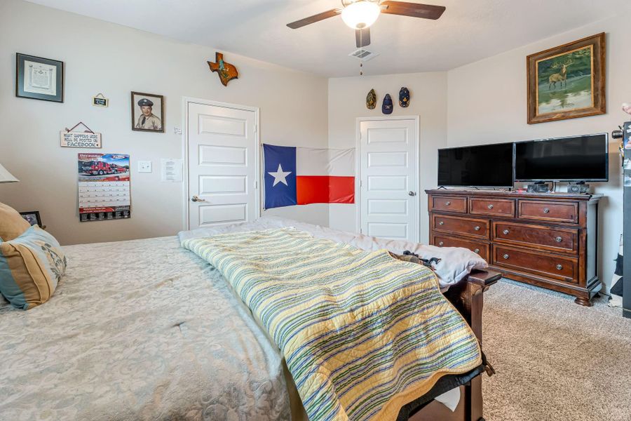 Another view of the Master Bedroom