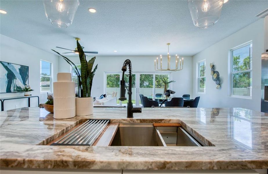 Furnished interior view inside a new home in , Palm Harbor (Image 33).