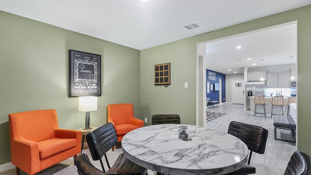 Furnished interior view inside a new home in Retta Estates, Mansfield (Image 6).