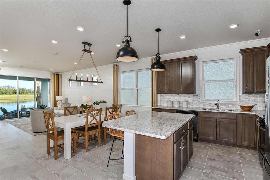 Furnished interior view inside a new home in Del Webb Sunbridge, St. Cloud (Image 32).