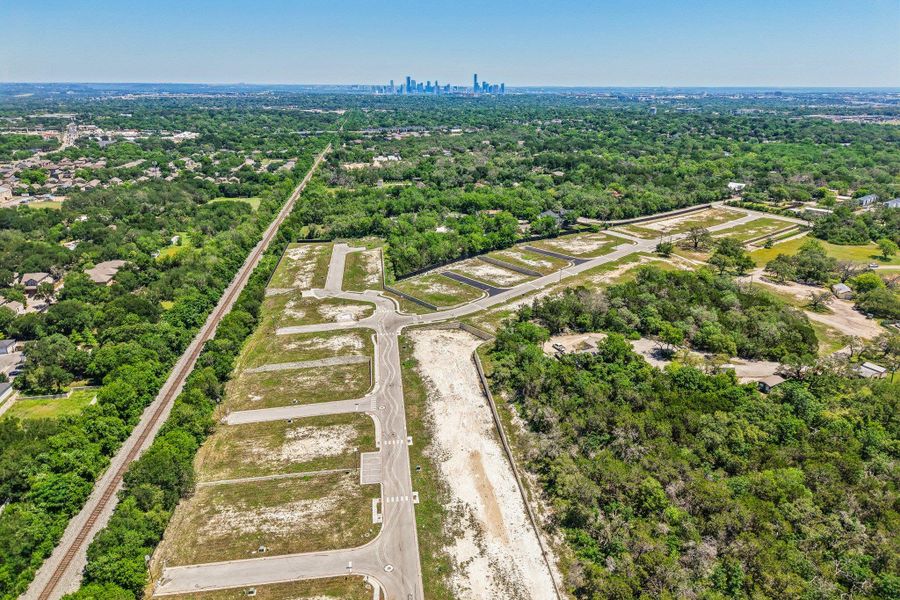 Site preparation for new homesites in Novel, Austin (Image 27).