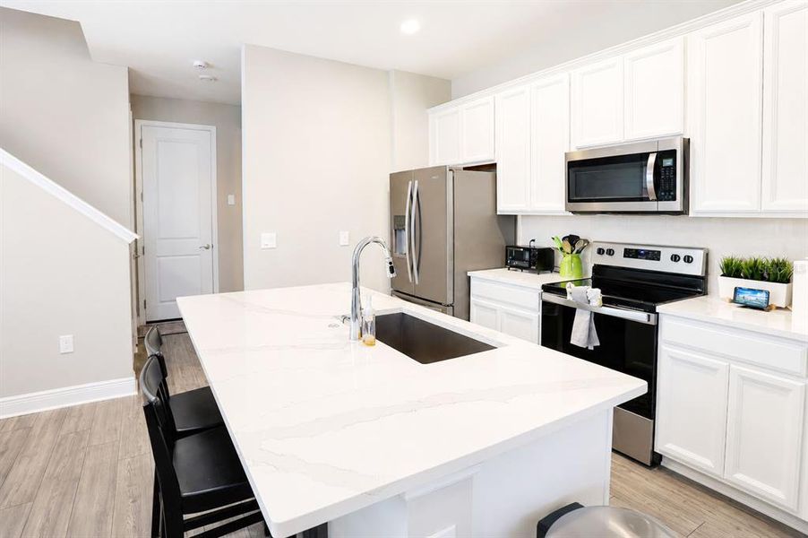 Furnished interior view inside a new home in Highland Ridge, Winter Garden (Image 12).