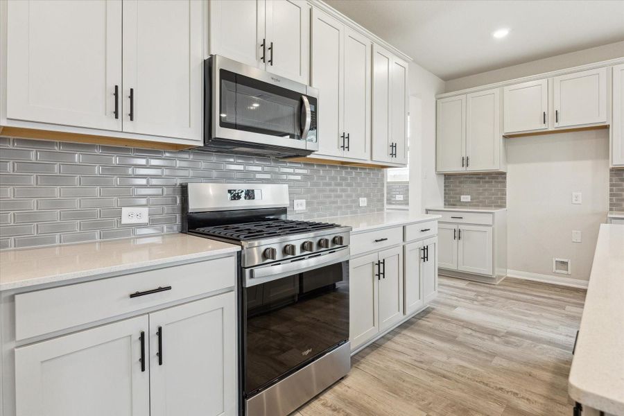Furnished interior view inside a new home in Elyson, Katy (Image 12).
