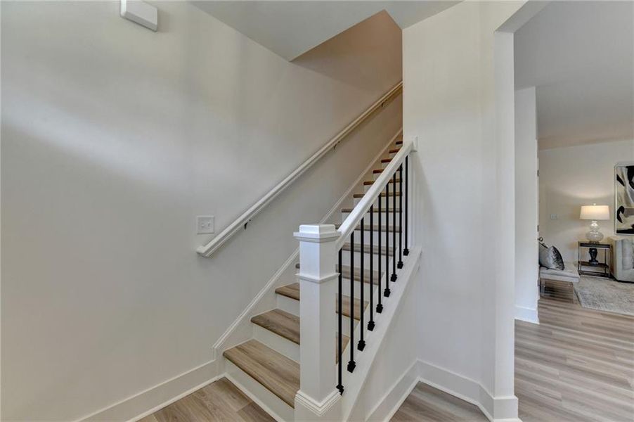 Spacious, unfurnished interior of a new home in Tribute, Hoschton (Image 20). Spacious, unfurnished interior of a new home in Tribute, Hoschton (Image 20).