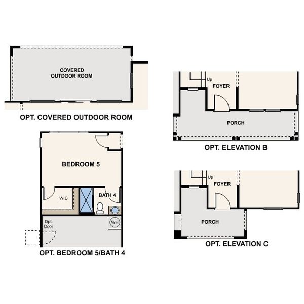 2D floor plan layout of this home in , San Antonio, TX (Image 3).