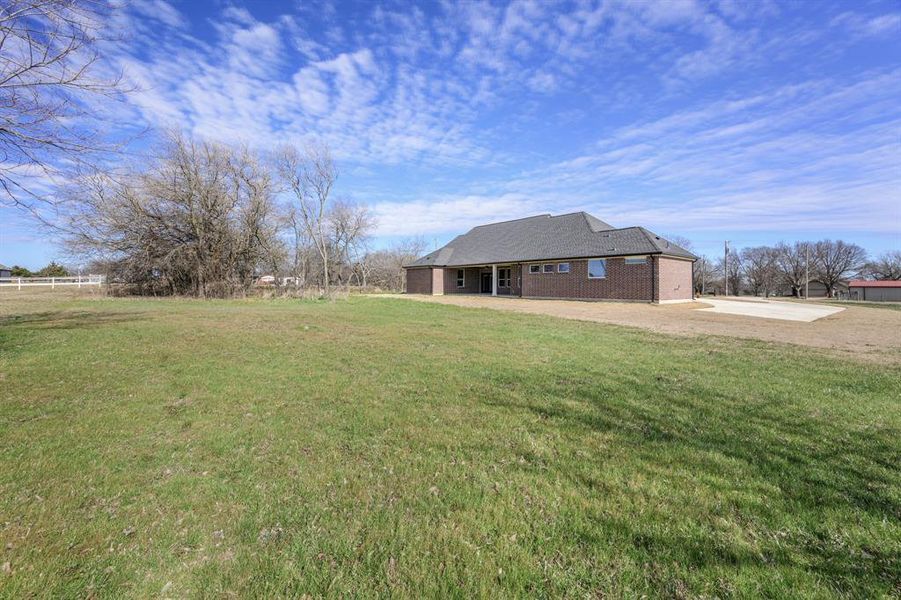 Exterior details and patio area of a home in , Farmersville (Image 30).