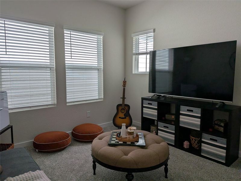 Furnished interior view inside a new home in McClendon Park Village, Houston (Image 13).