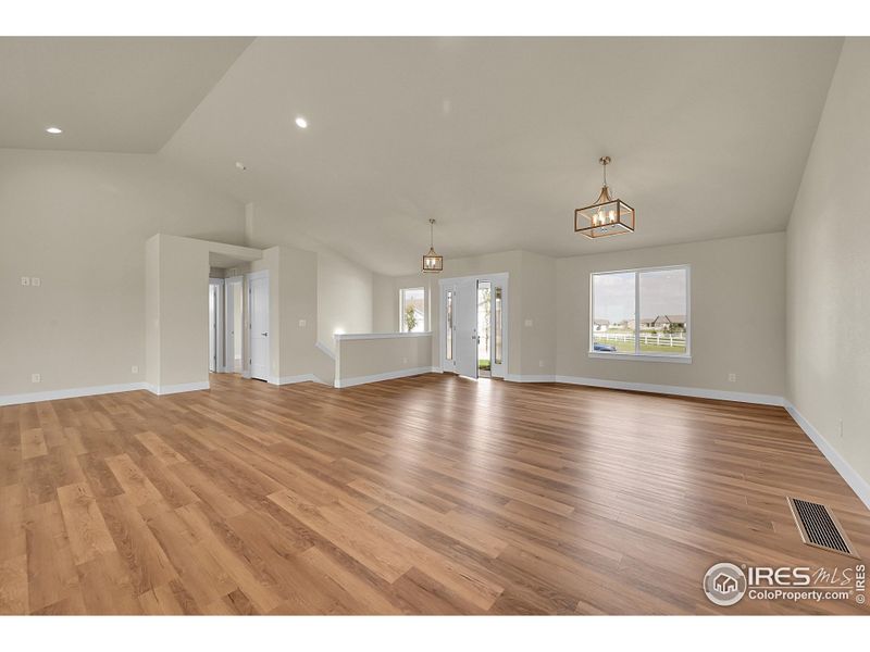 Dining + Living Area