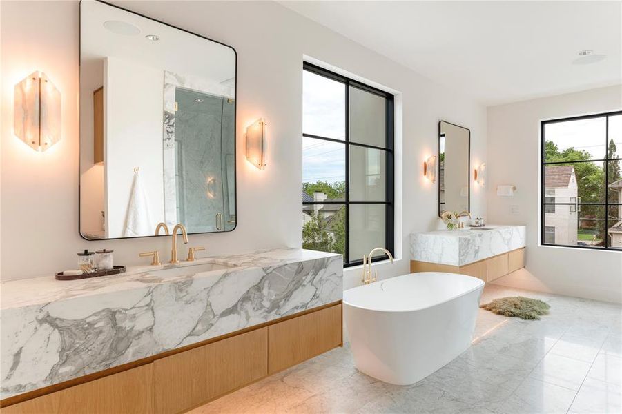 Furnished interior view inside a new home in , University Park (Image 27).