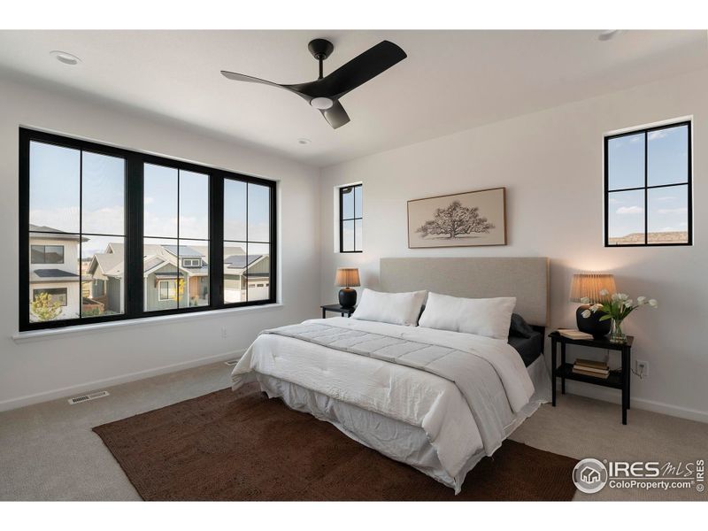 Furnished interior view inside a new home in Greenspire At Windsor Lake, Windsor (Image 6).