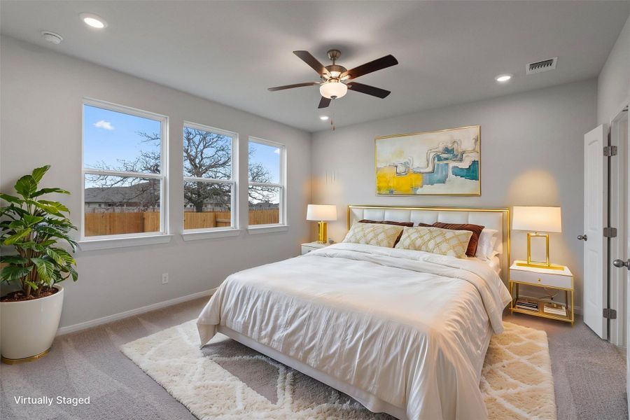 Furnished interior view inside a new home in Morningstar, Georgetown (Image 13).