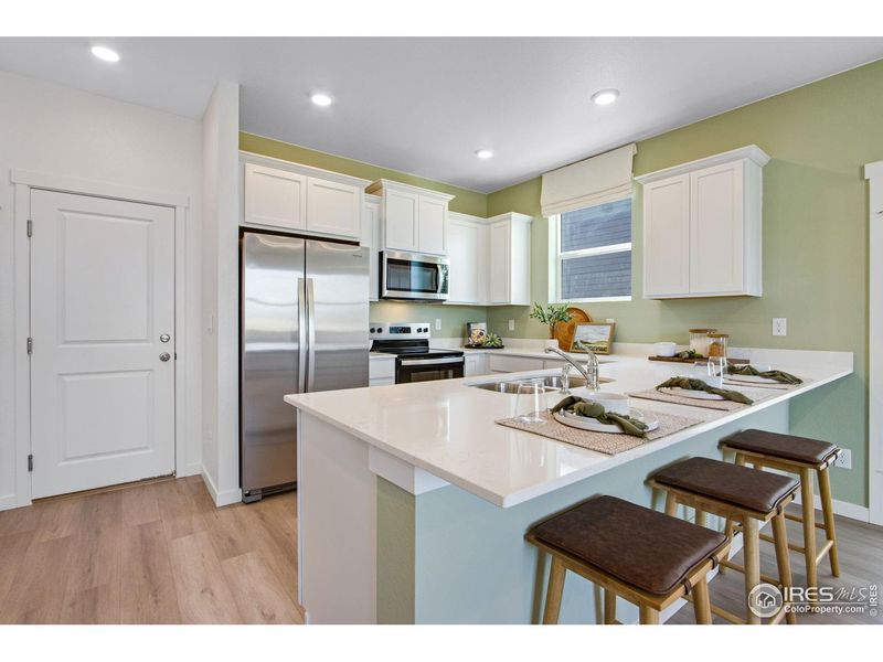 Furnished interior view inside a new home in Tailholt, Severance (Image 10).