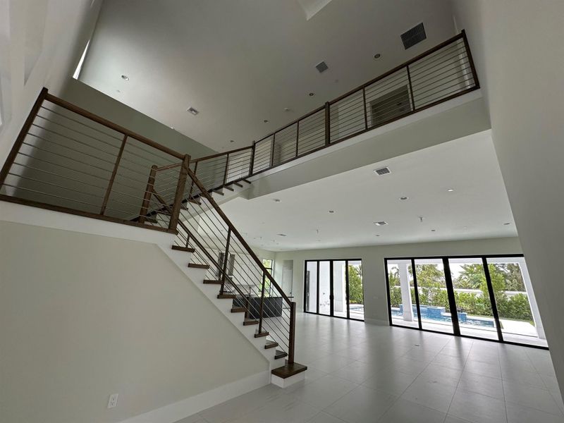 Furnished interior view inside a new home in Coral Isles at Avenir, Palm Beach Gardens (Image 11).