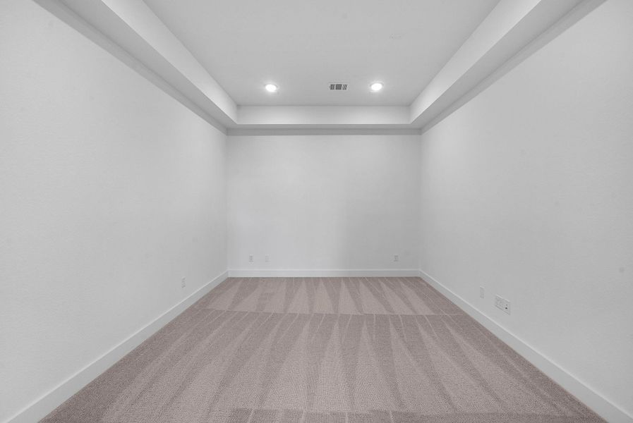 Spacious, unfurnished interior of a new home in Bridgeland, Cypress (Image 20).