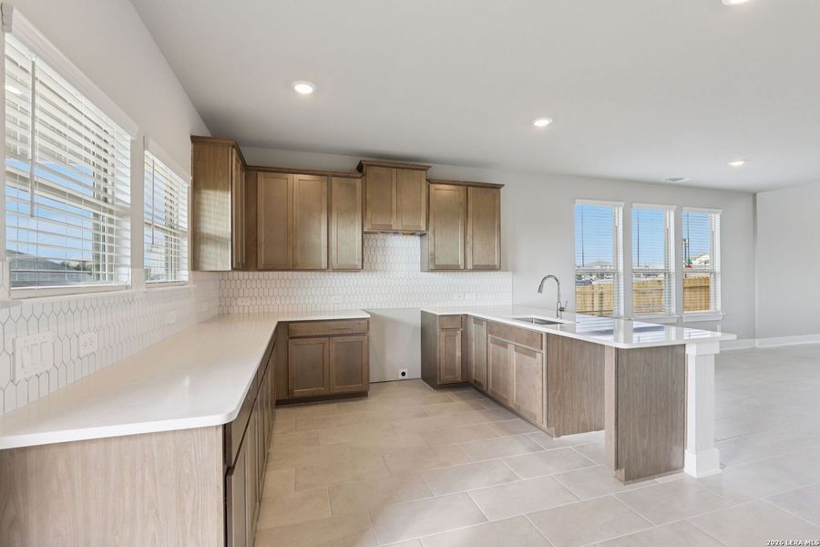 Furnished interior view inside a new home in Lark Canyon, New Braunfels (Image 6).
