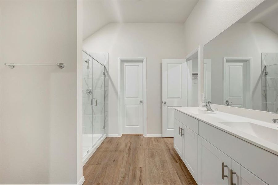 Furnished interior view inside a new home in ValleyBrooke, Mesquite (Image 12).