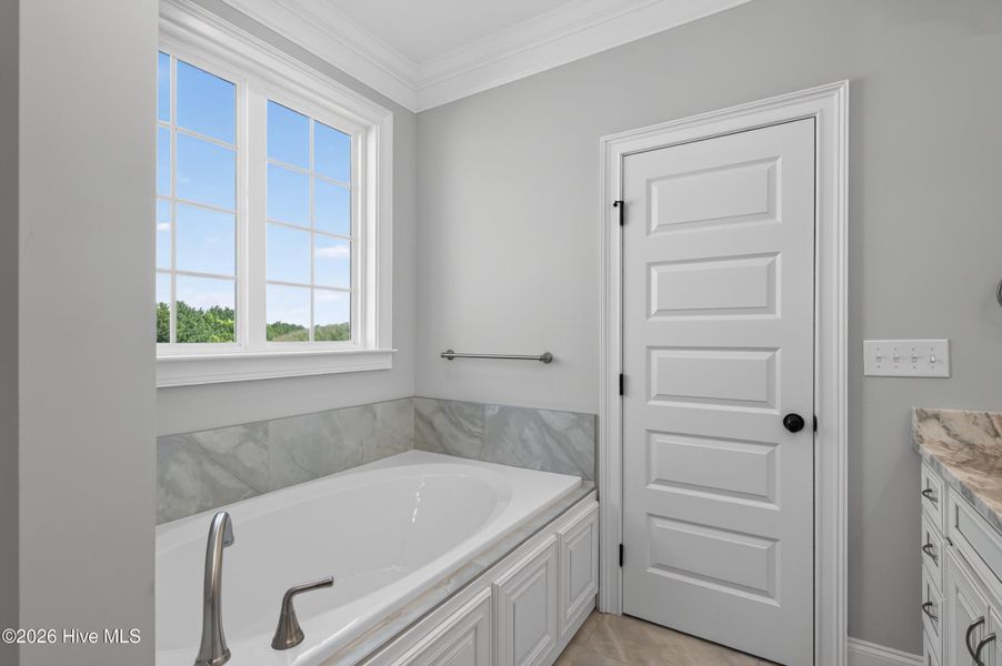 Furnished interior view inside a new home in Highland Lakes, Evans (Image 14).
