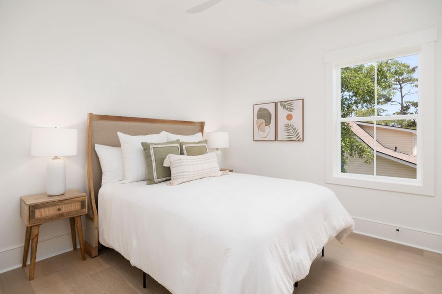 Furnished interior view inside a new home in , Edisto Island (Image 6).
