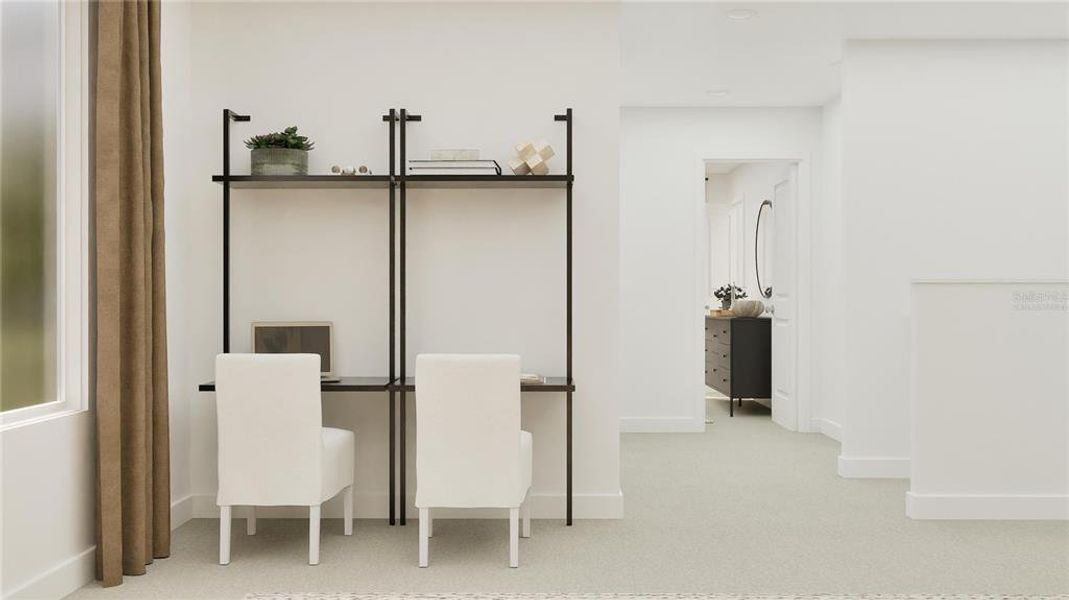 Furnished interior view inside a new home in Wellness Ridge: Eventide Collection, Clermont (Image 19).