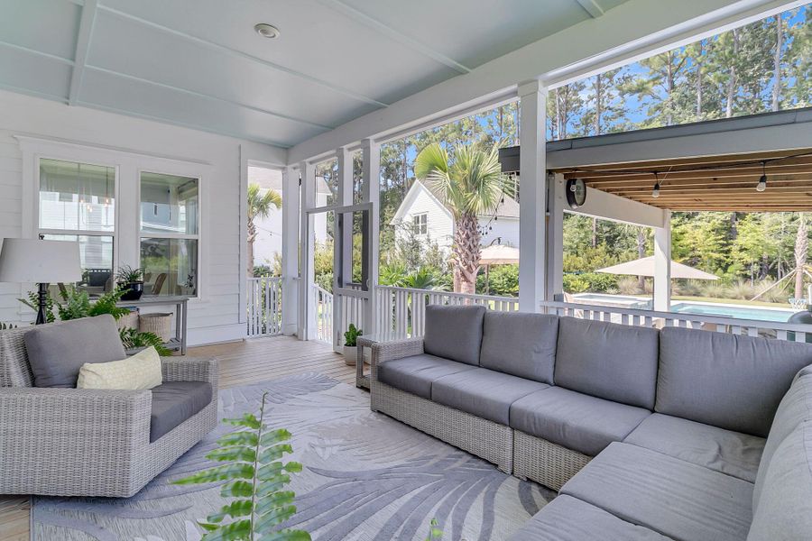 Furnished interior view inside a new home in Carolina Park: Riverside, Mount Pleasant (Image 63). Furnished interior view inside a new home in Carolina Park: Riverside, Mount Pleasant (Image 63).