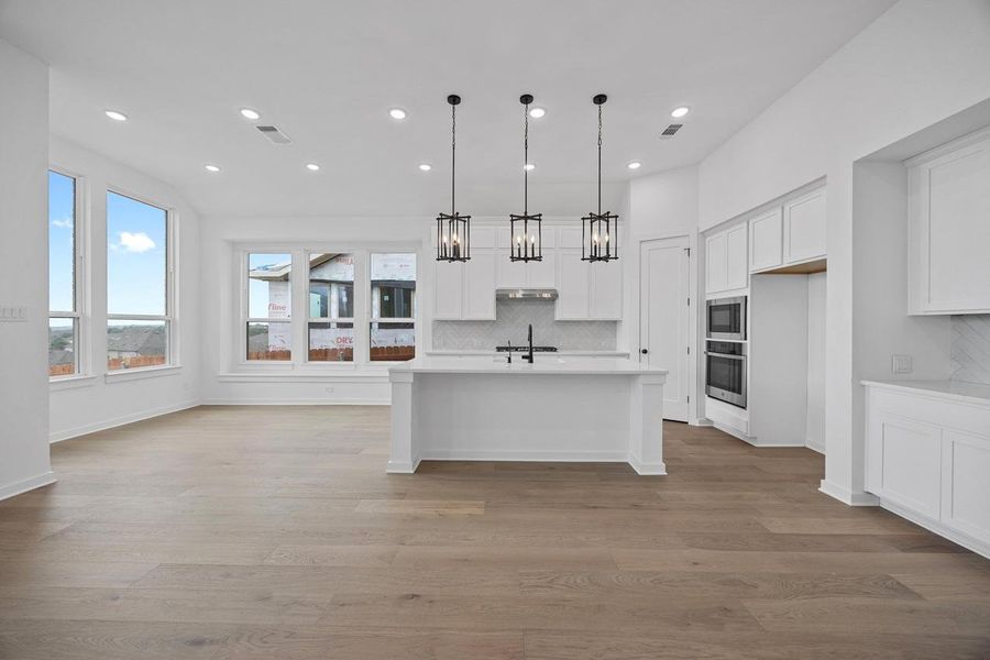 Furnished interior view inside a new home in Lakeside at Tessera on Lake Travis, Lago Vista (Image 4).