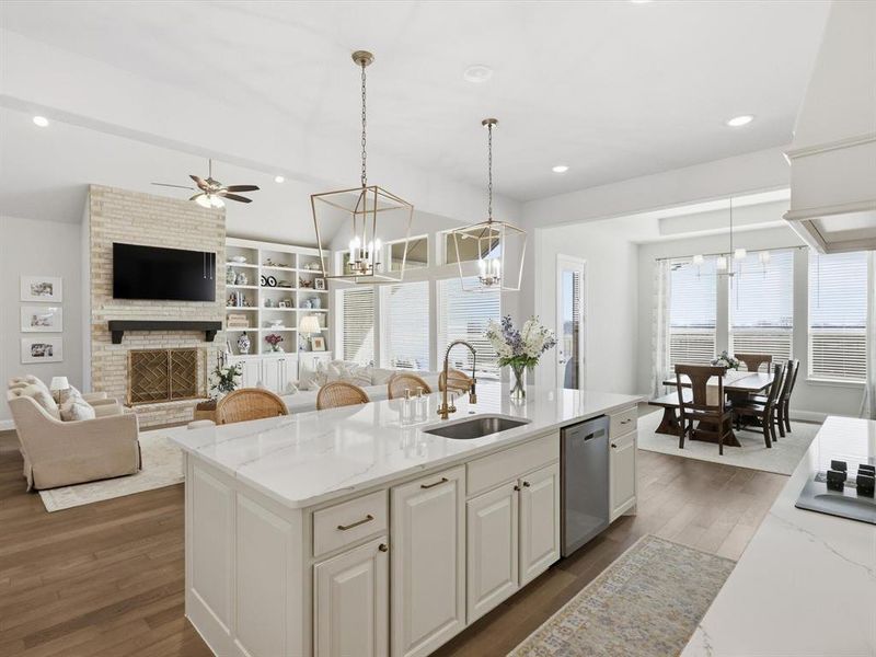 Furnished interior view inside a new home in , New Fairview (Image 24).