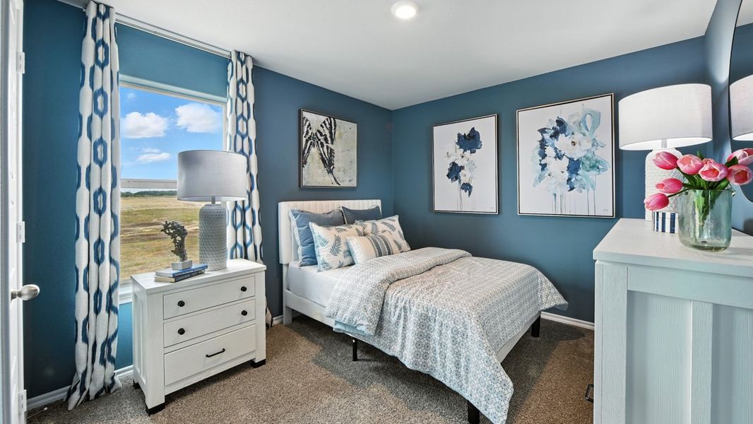 Furnished interior view inside a new home in Monarch at the Meadows, Ponder (Image 23).