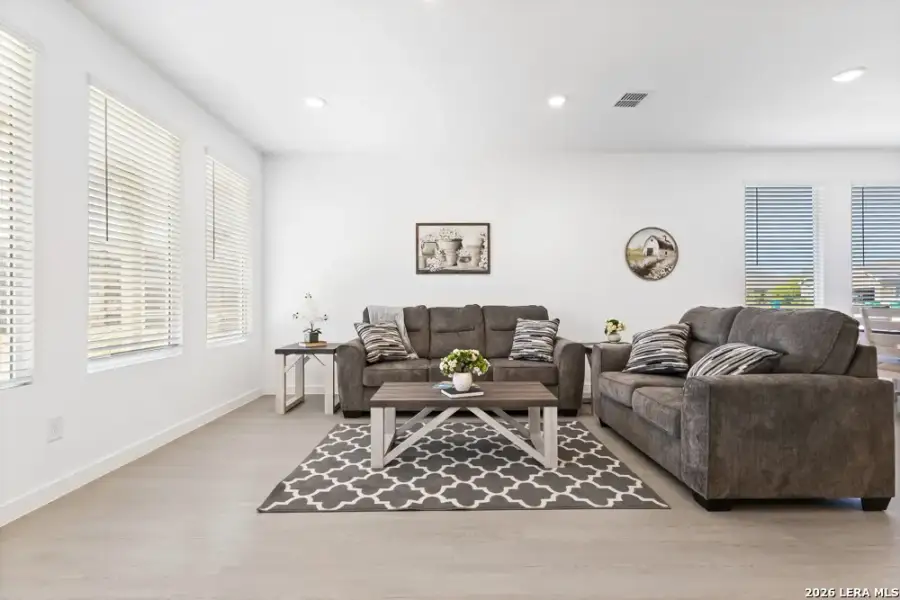 Furnished interior view inside a new home in Hightop Ridge, Converse (Image 6).
