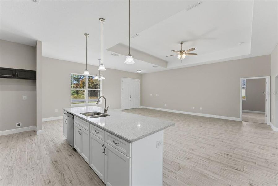 Furnished interior view inside a new home in , Citrus Springs (Image 12).