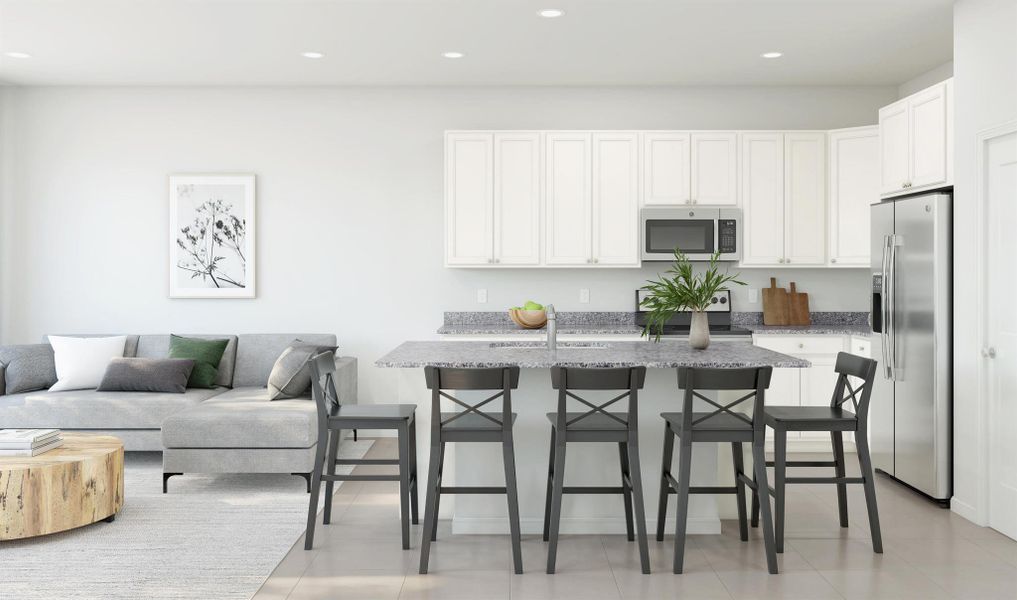 Furnished interior view inside a new home in , Stuart (Image 4).