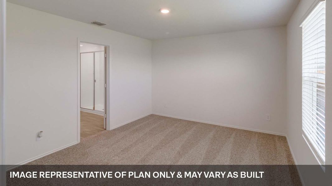 Spacious, unfurnished interior of a new home in Prairie Lakes, Buda (Image 6).