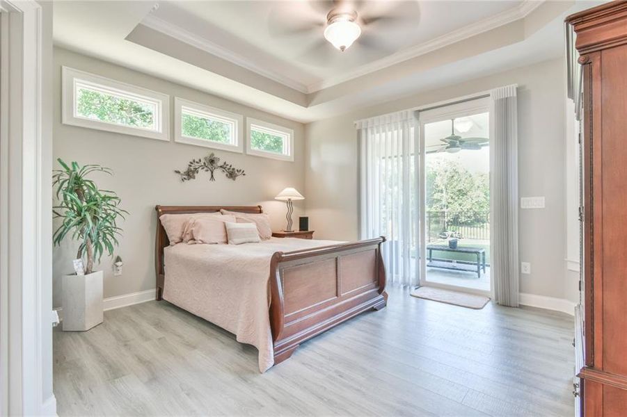 Furnished interior view inside a new home in , Dacula (Image 19).