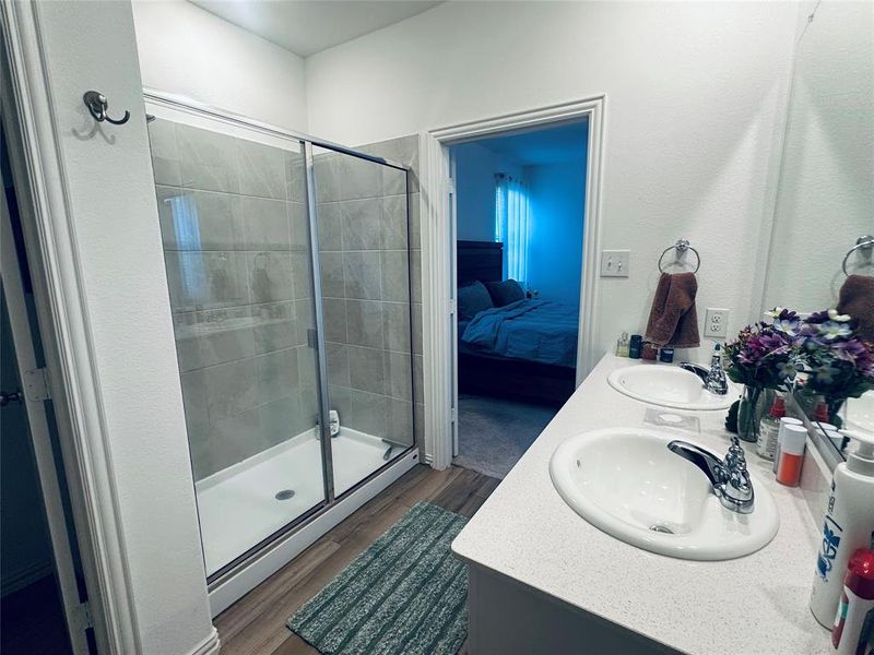 Furnished interior view inside a new home in Heartland: Classic Collection, Crandall (Image 8). Furnished interior view inside a new home in Heartland: Classic Collection, Crandall (Image 8).