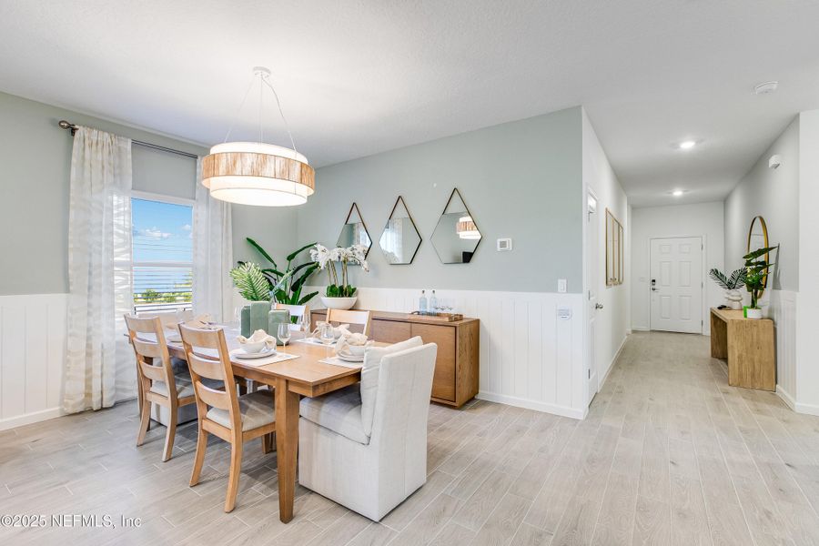 Furnished interior view inside a new home in Trailmark, St. Augustine (Image 16).