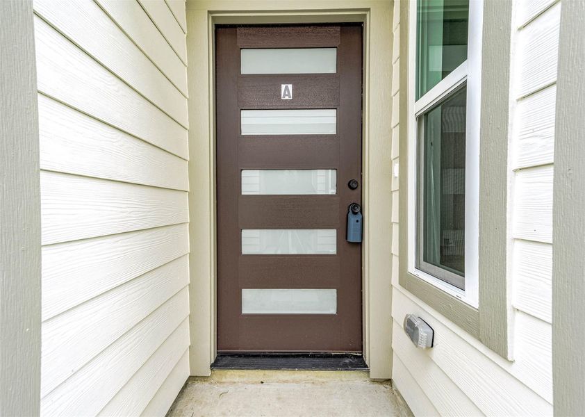 Unit A Main Entrance